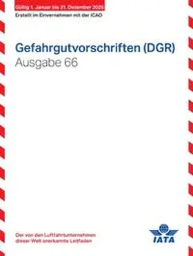 IATA Gefahrgutvorschriften 2025 für den Luftverkehr | Buch | 978-3-87841-985-3 | sack.de