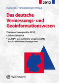 Kummer / Frankenberger |  Das deutsche Vermessungs- und Geoinformationswesen 2012 | Buch |  Sack Fachmedien