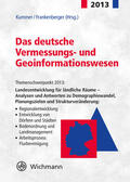 Kummer / Frankenberger |  Das deutsche Vermessungs- und Geoinformationswesen 2013 | Buch |  Sack Fachmedien