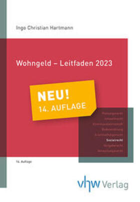 Hartmann |  Wohngeld-Leitfaden 2023 | Buch |  Sack Fachmedien
