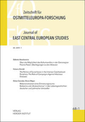Bömelburg / Brüggemann / Haslinger | Zeitschrift für Ostmitteleuropa-Forschung 68/1 ZfO - Journal of East Central European Studies JECES 68/1 | Buch | 978-3-87969-449-5 | sack.de