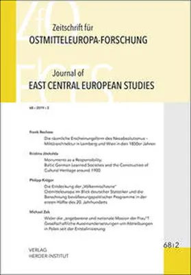 Bömelburg / Brüggemann / Haslinger |  Zeitschrift für Ostmitteleuropa-Forschung 68/2 ZfO - Journal of East Central European Studies JECES 68/2 | Buch |  Sack Fachmedien