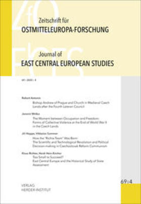 Berend / Bömelburg / Brüggemann | Zeitschrift für Ostmitteleuropa-Forschung (ZfO) 69/4 / Journal of East Central European Studies (JECES) | Buch | 978-3-87969-461-7 | sack.de
