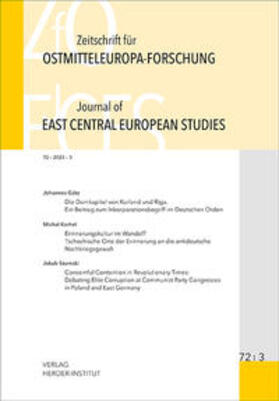 Berend / Bömelburg / Brüggemann | Zeitschrift für Ostmitteleuropa-Forschung (ZfO) 72/3 / Journal of East Central European Studies (JECES) 72/3 | Buch | 978-3-87969-482-2 | sack.de