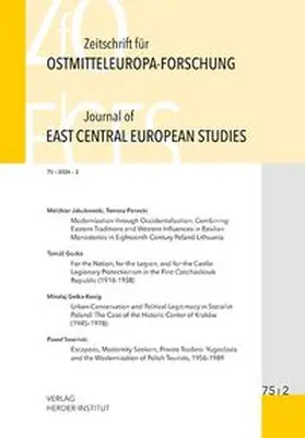 Berend / Bömelburg / Brüggemann |  Zeitschrift für Ostmitteleuropa-Forschung (ZfO) 75/2 / Journal of East Central European Studies (JECES) 75/2 | Buch |  Sack Fachmedien