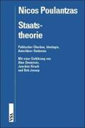 Poulantzas |  Staatstheorie | Buch |  Sack Fachmedien