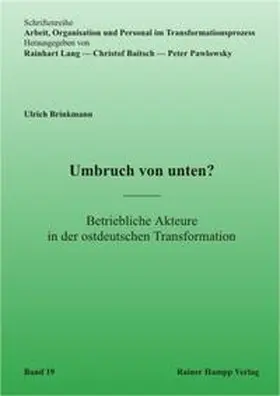 Brinkmann |  Umbruch von unten? | Buch |  Sack Fachmedien