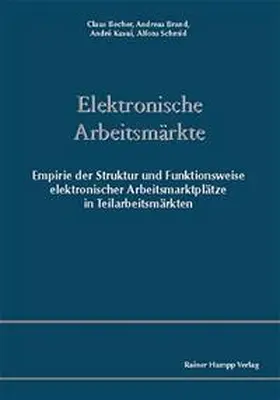 Becher / Brand / Kavai |  Elektronische Arbeitsmärkte | Buch |  Sack Fachmedien