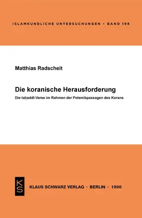 Radscheit |  Die koranische Herausforderung | Buch |  Sack Fachmedien
