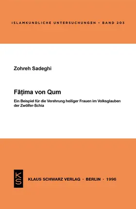 Sadeghi |  Fatima von Qum | Buch |  Sack Fachmedien