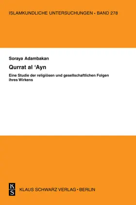 Adambakan |  Qurrat al-'Ayn | Buch |  Sack Fachmedien