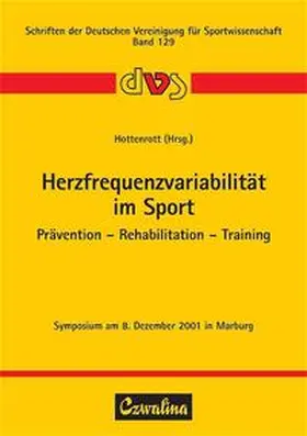 Hottenrott |  Herzfrequenzvariabilität im Sport | Buch |  Sack Fachmedien