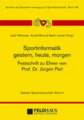 Wiemeyer / Baca / Lames |  Sportinformatik – gestern, heute, morgen | Buch |  Sack Fachmedien