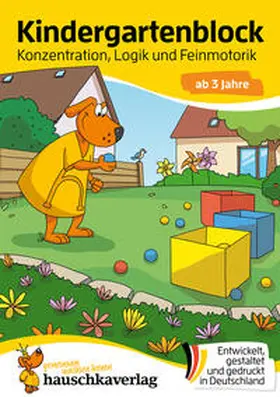 Maier |  Kindergartenblock ab 3 Jahre - Konzentration, Logik, Feinmotorik | Buch |  Sack Fachmedien