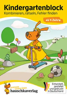 Maier |  Kindergartenblock ab 4 Jahre - Kombinieren, rätseln, Fehler finden | Buch |  Sack Fachmedien
