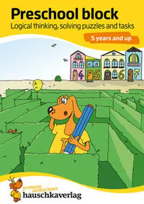 Bayerl |  Preschool Activity Book for 5 Years - Boys and Girls - Logical thinking, Puzzles and Brainteasers | Buch |  Sack Fachmedien