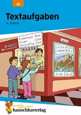 Hauschka |  Mathe 4. Klasse Übungsheft - Textaufgaben | eBook | Sack Fachmedien