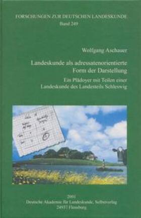 Aschauer | Landeskunde als adressatenorientierte Form der Darstellung | Buch | 978-3-88143-070-8 | sack.de