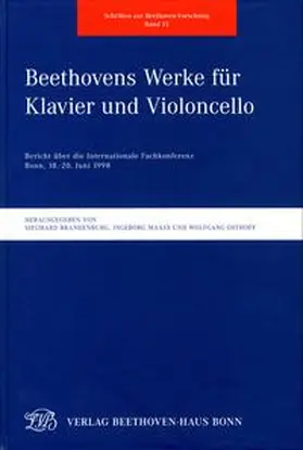 Brandenburg / Maass / Osthoff |  Beethovens Werke für Klavier und Violoncello | Buch |  Sack Fachmedien