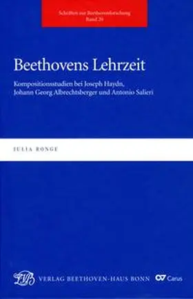 Ronge |  Beethovens Lehrzeit | Buch |  Sack Fachmedien