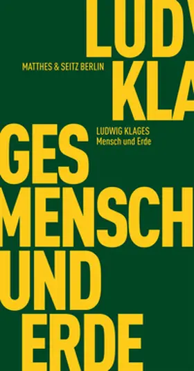 Klages / Weber |  Mensch und Erde | Buch |  Sack Fachmedien