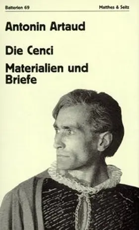Artaud |  Die Cenci | Buch |  Sack Fachmedien