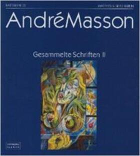 Masson / Sietz |  Gesammelte Schriften 2 | Buch |  Sack Fachmedien
