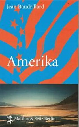Baudrillard |  Amerika | Buch |  Sack Fachmedien