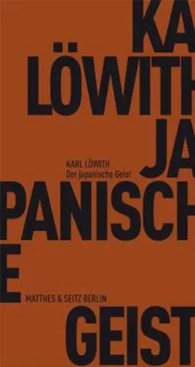Löwith |  Der japanische Geist | Buch |  Sack Fachmedien