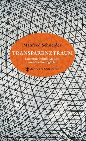 Schneider |  Transparenztraum | eBook | Sack Fachmedien
