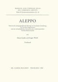 Gaube / Wirth |  Aleppo | Buch |  Sack Fachmedien