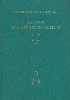  Katalog der Ostasiensammlung | Buch |  Sack Fachmedien