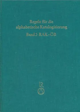  Regeln für öffentliche Bibliotheken (RAK-ÖB) | Buch |  Sack Fachmedien