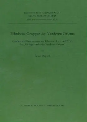 Orywal |  Ethnische Gruppen des Vorderen Orients | Buch |  Sack Fachmedien