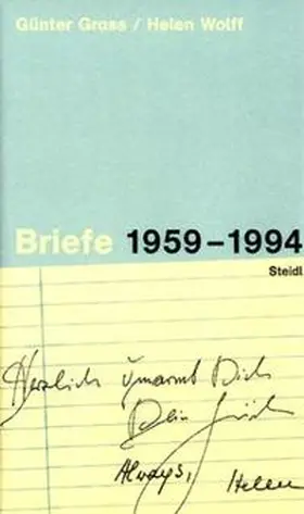 Grass / Wolff / Hermes |  Briefe 1959-1994 | Buch |  Sack Fachmedien