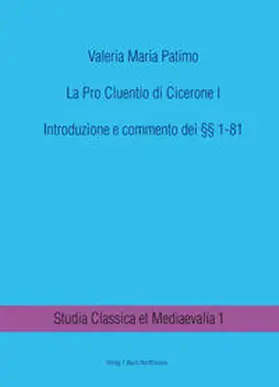 Patimo |  La Pro Cluentio di Cicerone | Buch |  Sack Fachmedien
