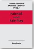 Gerhardt / Lämmer |  Fairness und Fair Play | Buch |  Sack Fachmedien