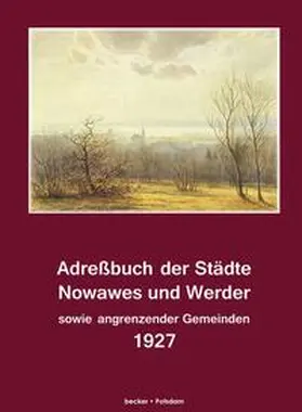  Adreßbuch Nowawes und Werder ... 1927 | Buch |  Sack Fachmedien