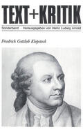  Friedrich Gottlieb Klopstock | Buch |  Sack Fachmedien