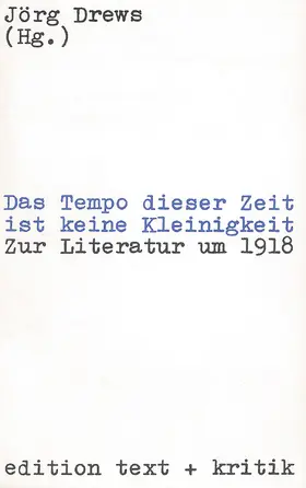 Drews |  Das Tempo dieser Zeit ist keine Kleinigkeit | Buch |  Sack Fachmedien