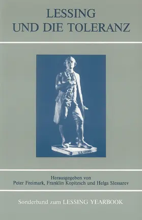 Freimark / Kopitzsch / Slessarev |  Lessing und die Toleranz | Buch |  Sack Fachmedien