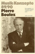 Boulez / Tadday / Metzger |  Pierre Boulez | Buch |  Sack Fachmedien