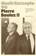 Metzger / Riehn / Boulez |  Pierre Boulez II | Buch |  Sack Fachmedien