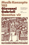 Metzger / Riehn / Gabrieli |  Quantus vir | Buch |  Sack Fachmedien