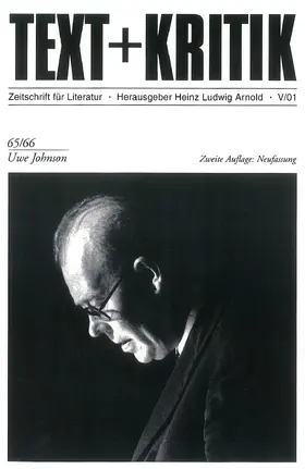 Arnold / Johnson |  Uwe Johnson | Buch |  Sack Fachmedien