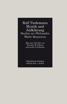 Tiedemann |  Mystik und Aufklärung | Buch |  Sack Fachmedien