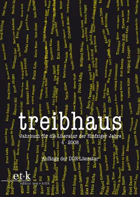  treibhaus 4/Die Anfänge der DDR-Literatur/mit CD | Buch |  Sack Fachmedien