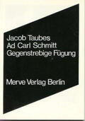 Taubes |  Ad Carl Schmitt | Buch |  Sack Fachmedien