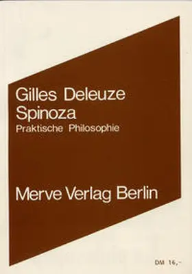 Deleuze |  Spinoza | Buch |  Sack Fachmedien