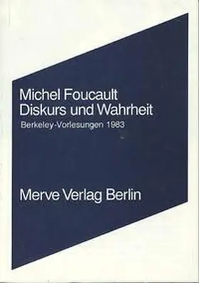 Pearson / Foucault |  Diskurs und Wahrheit | Buch |  Sack Fachmedien